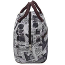 black white brown Style Polyester Lunch Bag Lunch Box Package Shop Tote Bag S5Z2
