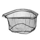 Stainless Steel Triangle Frame Large Dense Fishing Landing Net Head Black