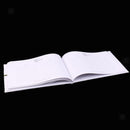 Wedding Guest Book White Lace Purple Flowers Signature Book Party Decor
