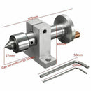 New Adjustable Double Bearing Live Revolving Centre DIY For Mini Lathe Mach H4X4