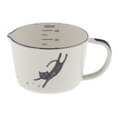 Enamel Drinking Cup Coffee Mug Milk Pitcher Kitchen Measuring Cup 500ml