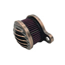 Bronze Retro Motorcycle Air Filter Air Intake Filter System Xl883 1200 X48