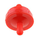 Red Motorcycle Inline Petrol Fuel Filter for Pit Dirt Bike - 6mm 1/4"