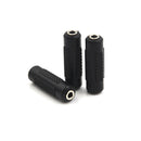 Nickel Plated 3.5 mm Female to 3.5mm Female Jack Stereo Coupler Adapter.TOCA