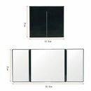 Car Vanity Mirror Folding Car Visor Mirror Adjustable Auto Makeup Mirror NS OPH