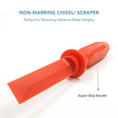 4 Pc Plastic Hand Chisel Scraper Auto Body Glass Tool Set
