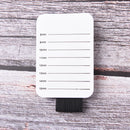 Rectangle Eyebrow Eyelashes Stand Holder + Belt For Eyelash Extension HolderBX