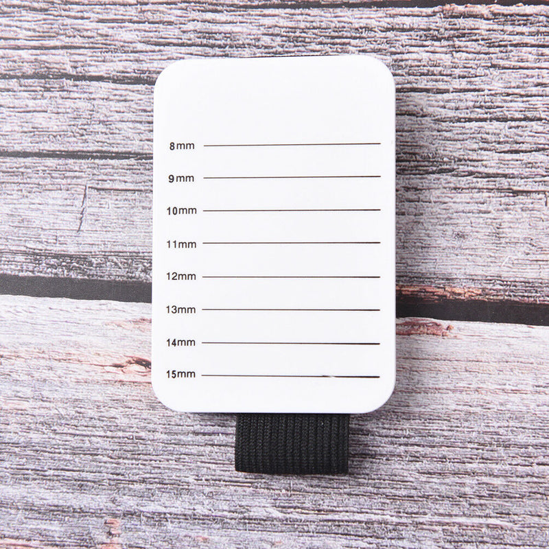 Rectangle Eyebrow Eyelashes Stand Holder + Belt For Eyelash Extension HolderBX