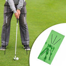 Golf Training Hitting Mat for Clubs Swing Detection Batting Protect Grass (Mini)