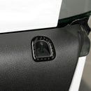 Carbon Fiber Door Lock Pin Knob Frame Cover Trim Stickers for Ford Mustang 09-13
