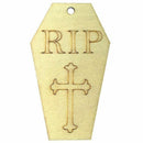 10pcs Wooden Halloween Tombstone Pendant Small Hangings Pendants Props for