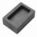 6pcs/Set Torch Melting Kit Rectangular Crucible Tong Rod Graphite Ingot Mold