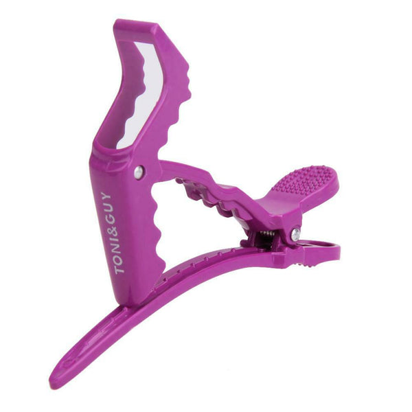 6Pcs Matte Sectioning Clips Clamps Hairdressing Salon Hair Grip Crocodile A#S