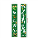 Lucky St. Patty's Day Welcome Signs Porch Signs Front Door Home Decor Party Acce