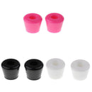 2Pack Quad Roller Skates Toe Stops Stopper Gear for Adults Outdoor Skating Black