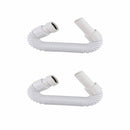 2x Bathroom Flexible Anti-odor Pipe Sink Basin Water Drain Hose Tube Kitchen
