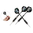 3pcs All Metal Stainless Iron Black Professional Darts 22g Safty Darts Nee3C
