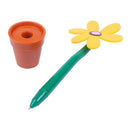 Novelty Cute Flower Pot Ballpoint Lovely Sunflower Students Stationery Pen  A5S2
