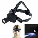 400LM 3-Mode LED Zoomable Headgear Light Flashlight Torch For Cycling Camping