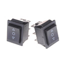 2x 6 Pins On-Off-On Rocker Switch Momentary Rocker Switch  Z