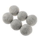6Pcs Wool Dryer Balls Organic 2.76" Reusable Natural Fabric Softener for LaundFT