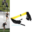 Durable 8 Rung 4m Agility Ladder Football Soccer Sports Speed Training Yellow