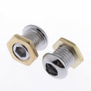 10 Pieces Drum Air Vent with Gasket Nut Bass Tom Snare Drum Kit