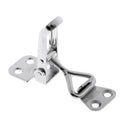 2x 90mm Yacht Locker Latch Anti-Rattle Stainless Steel Hatch Fastener Clamp