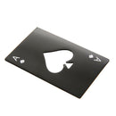 Poker Card Beer Bottle Opener Personalized Stainless Steel Bottle Opener Bar Kit