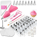 83Pcs Cake Decorating Tips Set With Box Diy Icing Piping Nozzles Set Kit Cu H2H5