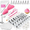 83Pcs Cake Decorating Tips Set With Box Diy Icing Piping Nozzles Set Kit Cu H2H5