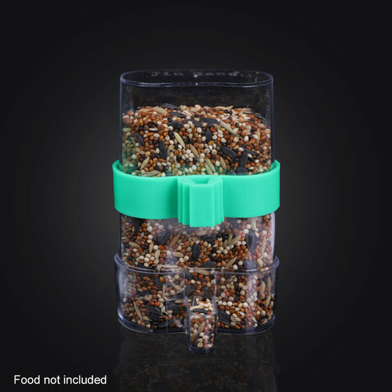 Automatic Water Trap Parrot Utensils Bird Feeder Cage Supplies Drinking Fountain