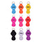 Neoprene Floral Waterproof Lipstick Chapstick Lip Balm Holder Bag Key Chain OZ