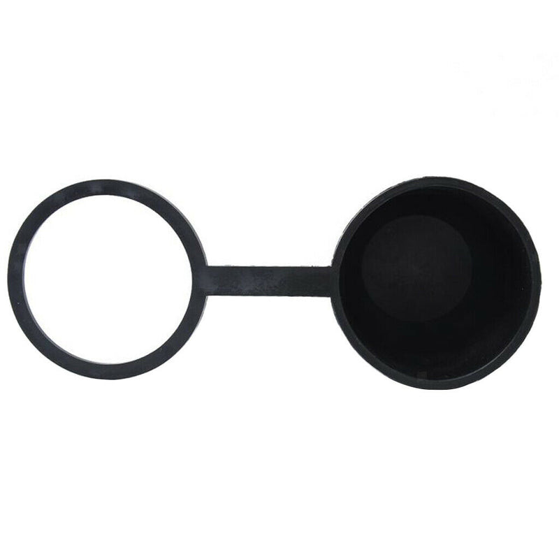 1 X Trailer Hitch Receiver 50mm Trailer Black Rubber Ball Cover Cap