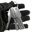 10Pcs Stainless Steel Keys Car Door Opener Unlocking Repairing Tools Kit FAJCly