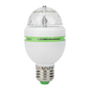 E27 RGB LED Bulb 3W Rotating Crystal Magic Ball Stage Party DJ Disco Light