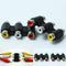 2pcs Triple RCA Female to Female Coupler Adapter AV Cable Component Connector
