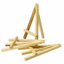 Mini 6 inch Tall Wooden Easels Artistic Projects Photo Name Menu Holder Tab I4V8