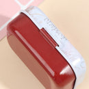 Mini Flower Tin Trinket Jewelry Coin Box Tinplate Storage Case Rectangul Sug Ew