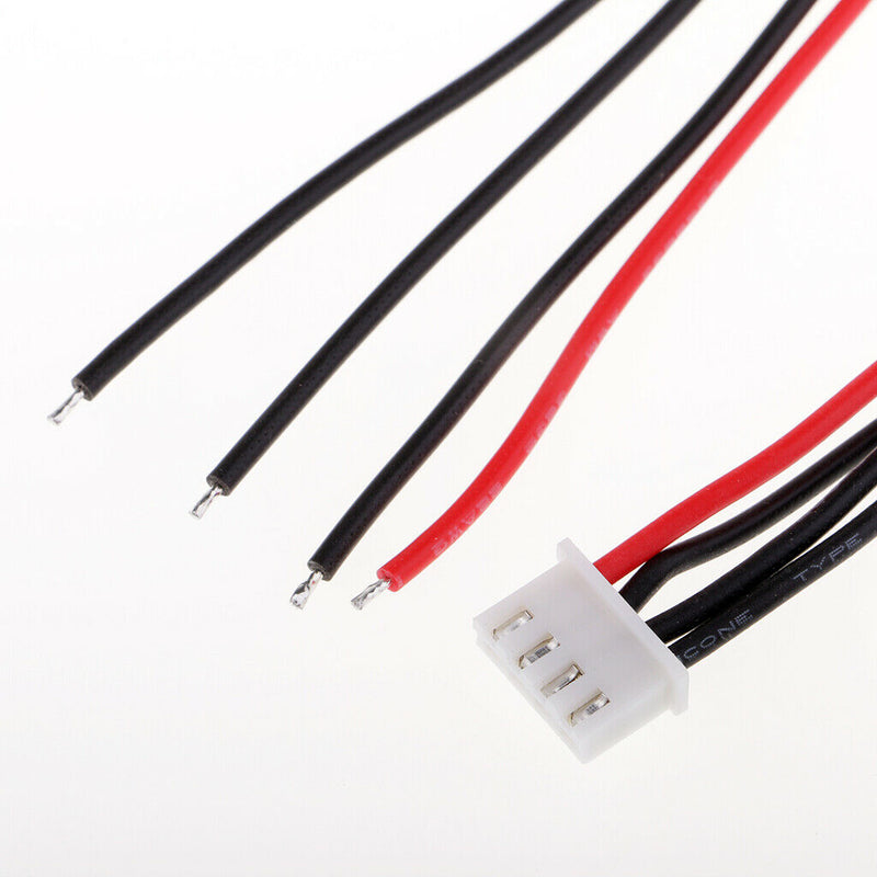 30Pcs 10cm JST-XH Connector Silicone Cable Lead 22AWG For Lipo