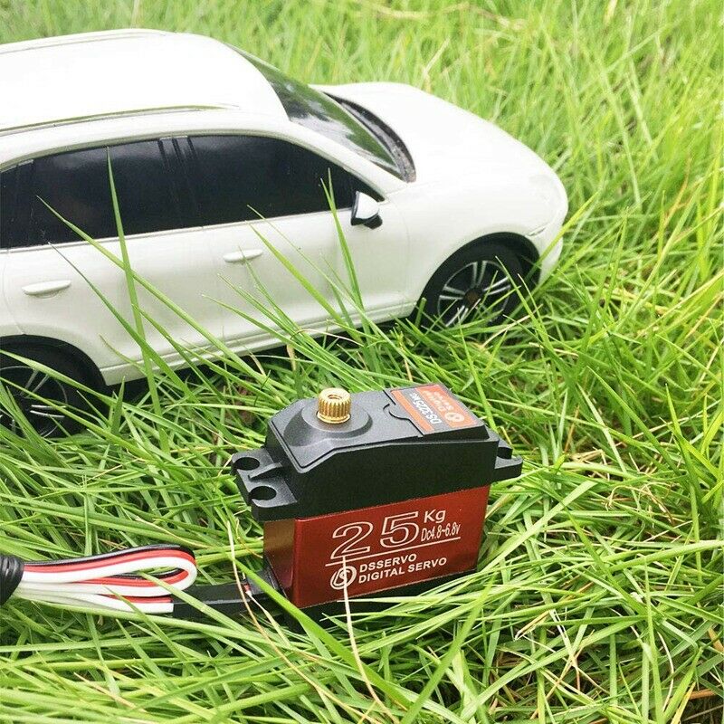 25KG Digital Servo Full Metal Gear High Torque Waterproof for RC Car Crawle O4F3