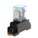 PYF08A AC  220/240 V Bobina Power Relay DPDT MY2NJ 8 Pin With Base New