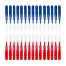30pcs Tooth Flossing Head Hygiene Oral Dental Plastic Interdental Brush Tool