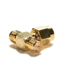 Triple 1M2F Adapter RP.SMA jack male to 2 RP-SMA plug female T RF connector Z