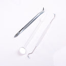 Dental Instruments Mouth Mirror Probe Tweezers Teeth Tooth Clean Hygiene LJ