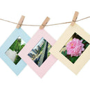 100 Mini Wooden Pegs Wedding Craft Tiny Photo Small Hanging Clips Wood