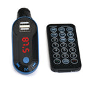Bluetooth Wireless FM Transmitter MP3 Player Handsfree Cars Kit USB TF SD Remote
