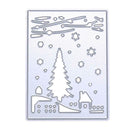Snowflake Tree Cutting Dies Stencils Scrapbook Embossing DIY Craft Card A