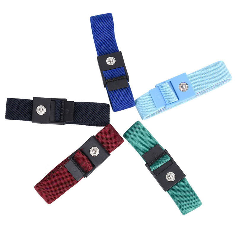 Anti Static Cordless Bracelet Electrostatic ESD Discharge Cable Wrist`Strap  Gw