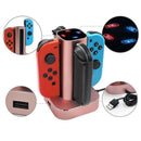 4 In 1 Usb Charging Holder Station For Nintend Switch Ns Joy-Con Handle Con